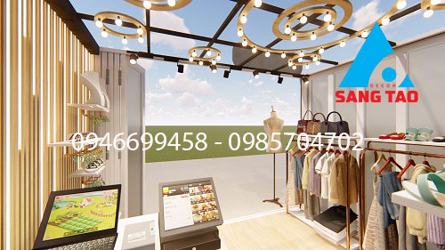 thiết kế thi công shop thời trang nữ