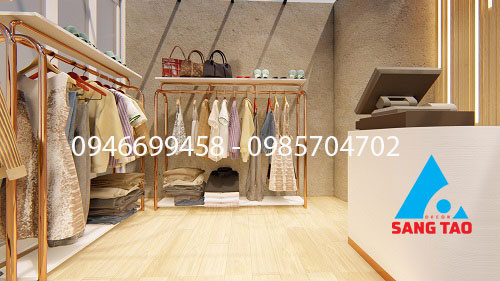 thiết kế thi công shop thời trang nữ