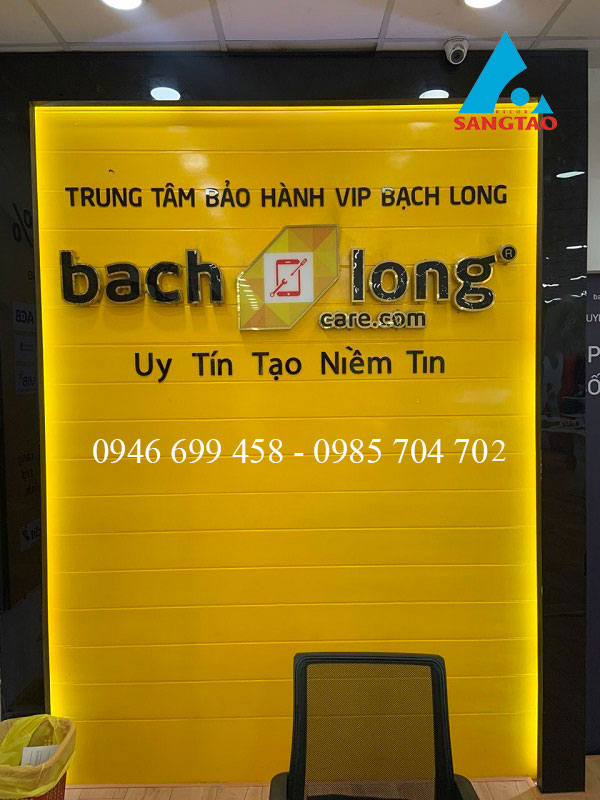 Thiết kế thi công vách Bạch Long Mobile