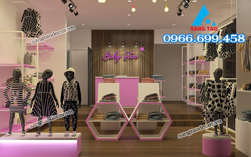 thi công nội thất showroom 
