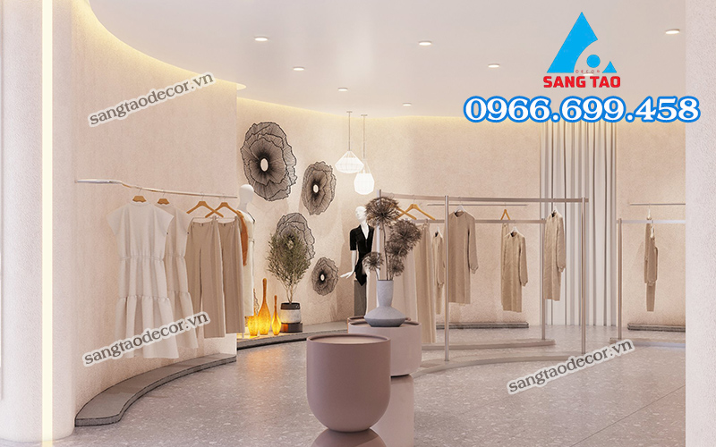 thi công thiết kế nội thất showroom