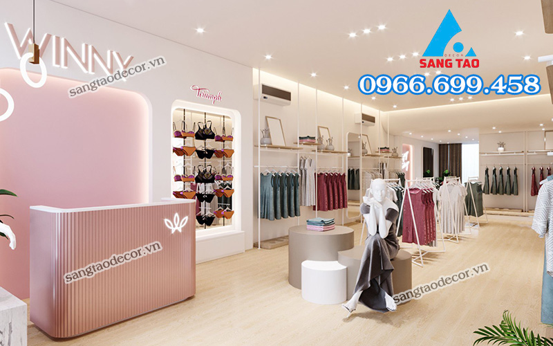 bảng giá thiết kế thi công nội thất showroom