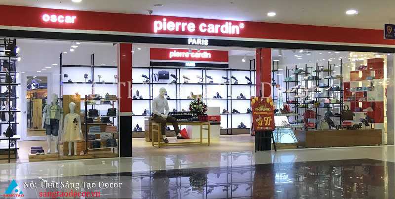 Thiết kế và thi công shop thời trang Pierre Cardin Kids