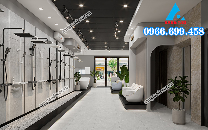 thi công showroom quận 1