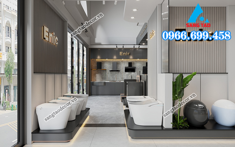 thi công showroom tại quận 1