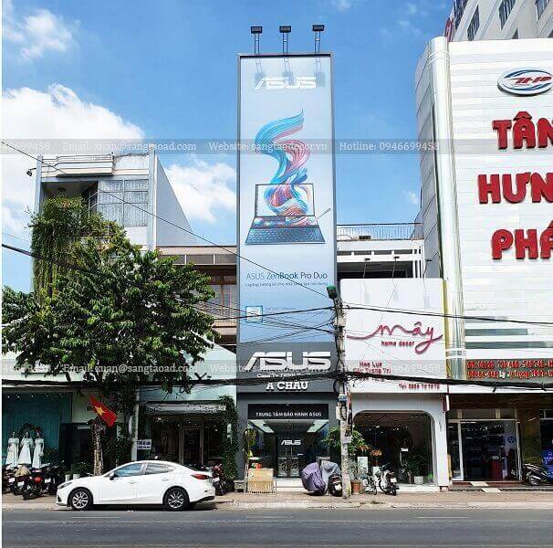 Dự án thiết kế thi công shop showroom máy tính ASUS Brand shop tại Cần Thơ
