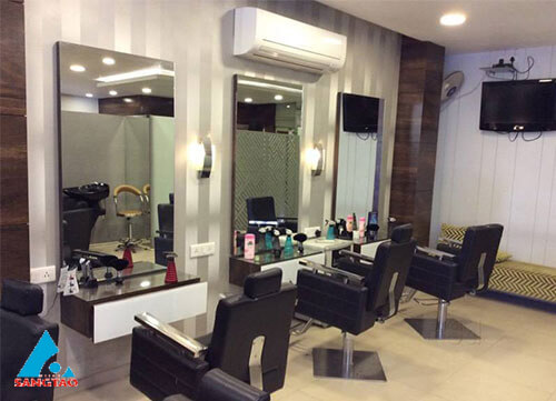 thiết kế thi công salon tóc