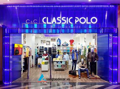 thiết kế thi công shop thời trang, thiết kế shop thời trang