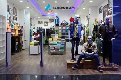 thiết kế thi công shop thời trang, thiết kế shop thời trang