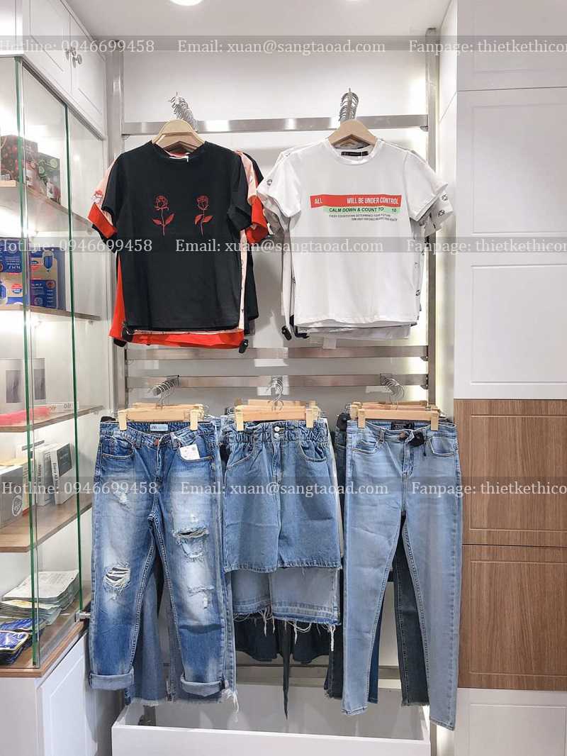 Dự án thiết kế thi công shop showroom thời trang nữ The Orla Lê Văn Sỹ