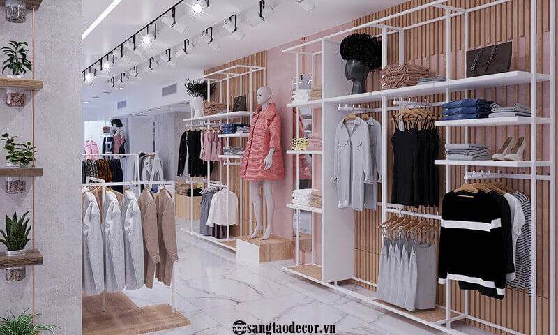 thiết kế shop thời trang