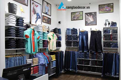 thiết kế thi công shop thời trang, thiết kế shop thời trang