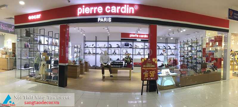 Thiết kế và thi công shop thời trang Pierre Cardin Kids