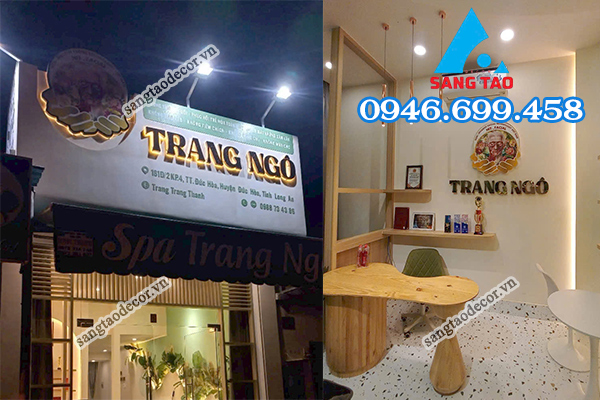thiết kế thi công bảng hiệu công ty