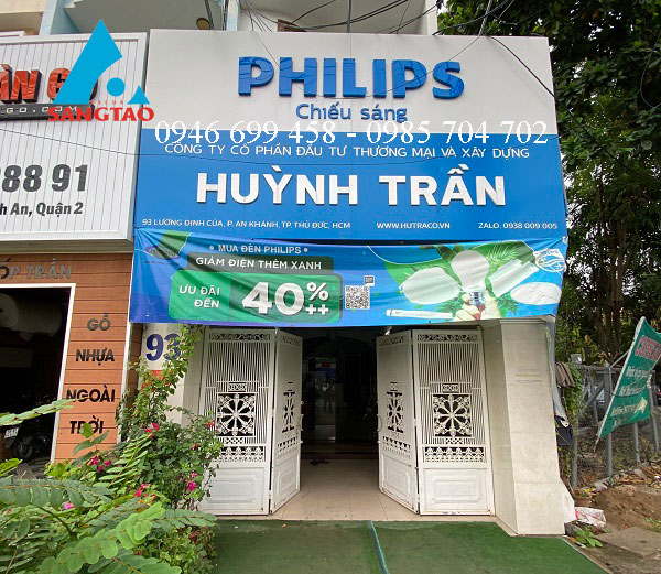 Thiết kế thi công bảng hiệu công ty