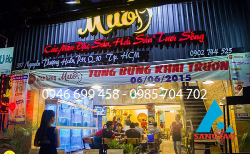 thiết kế thi công bảng hiệu công ty 