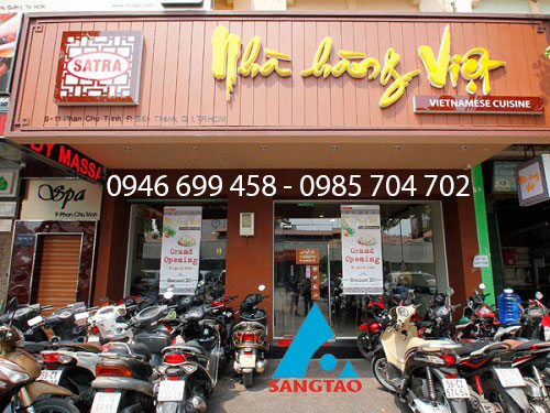 Thiết kế thi công bảng hiệu công ty