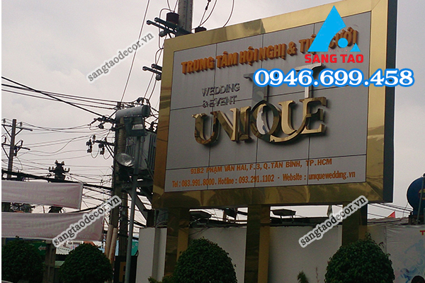 thiết kế thi công bảng hiệu công ty