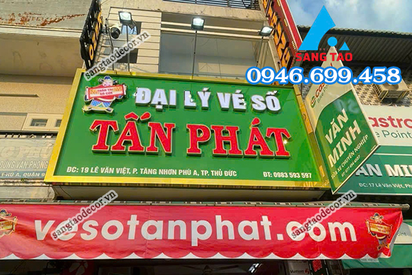 thiết kế thi công bảng hiệu công ty