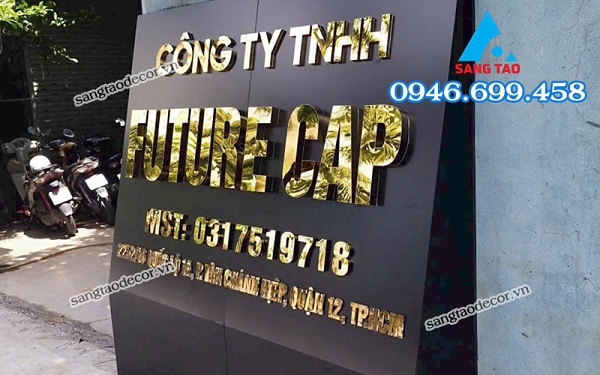 thiết kế thi công bảng hiệu công ty