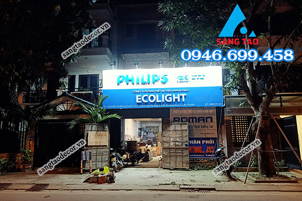 thiết kế thi công bảng hiệu 