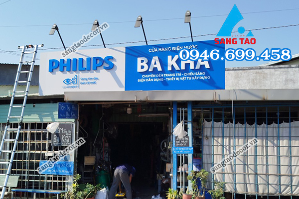 thiết kế thi công bảng hiệu 