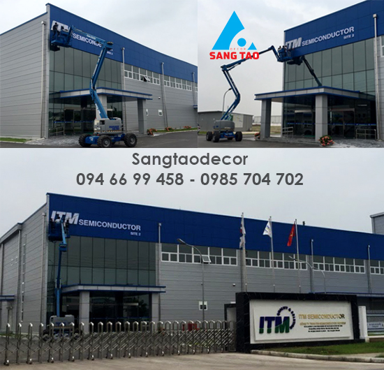 thiết kế thi công bảng hiệu quảng cáo