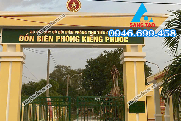 thiết kế thi công bảng hiệu công ty