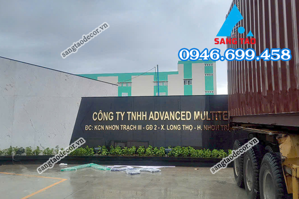 thiết kế thi công bảng hiệu công ty