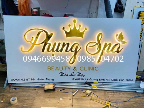 Thiết kế thi công bảng hiệu nail