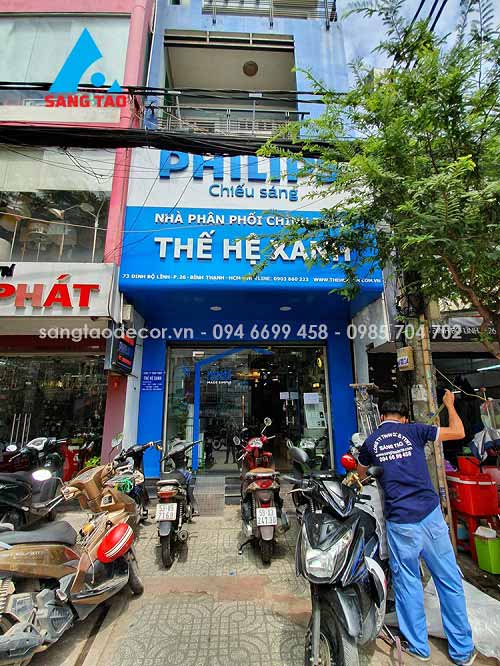 bảng hiệu quảng cáo