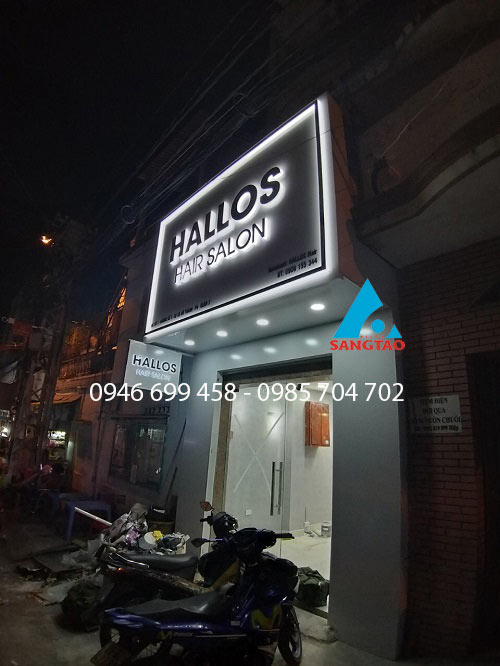 thiết kế thi công bảng hiệu salon tóc