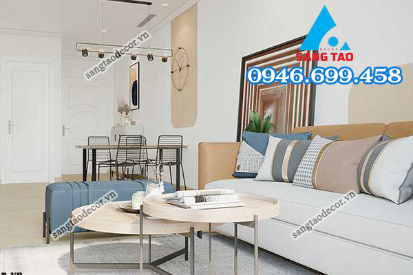 thiết kế thi công nội thất căn hộ chung cư nhà phố