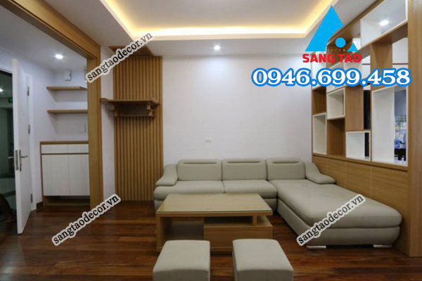 thiết kế thi công nội thất căn hộ chung cư nhà phố