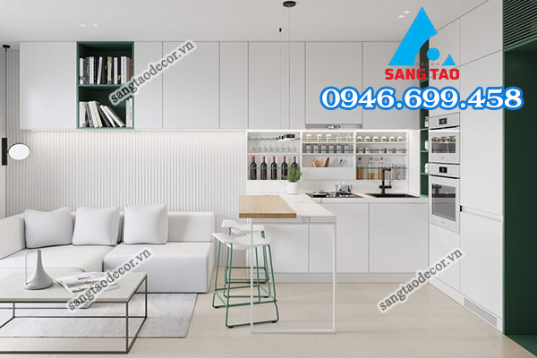 thiết kế thi công nội thất căn hộ chung cư nhà phố