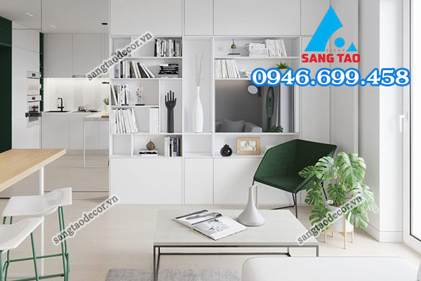 thiết kế thi công nội thất căn hộ chung cư nhà phố