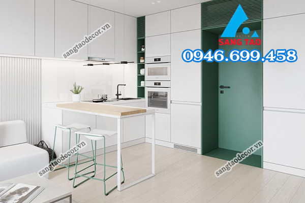 thiết kế thi công nội thất căn hộ chung cư nhà phố