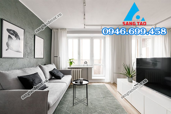 thiết kế thi công nội thất căn hộ chung cư nhà phố