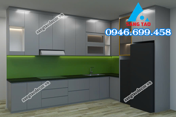 thiết kế thi công nội thất căn hộ chung cư nhà phố
