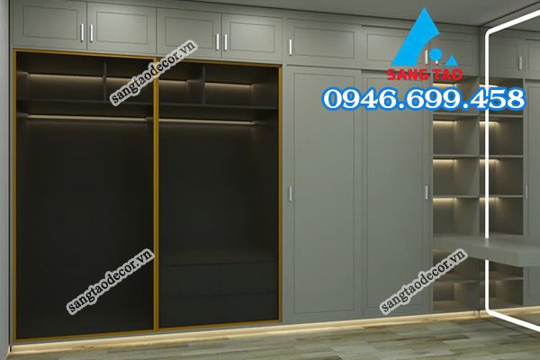 thiết kế thi công nội thất căn hộ chung cư nhà phố