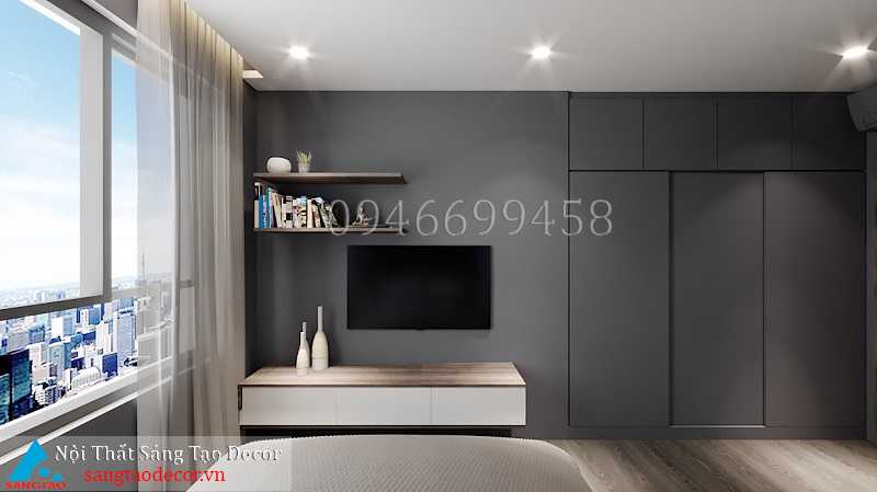 Thiết kế và thi công nội thất chung cư anh Toàn