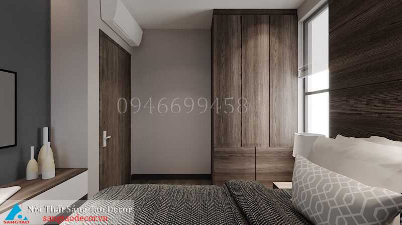 Thiết kế và thi công nội thất chung cư anh Toàn