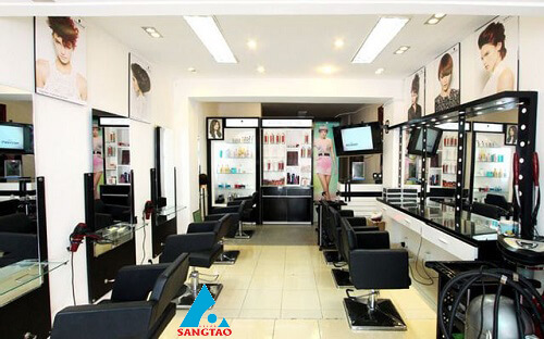 thiết kế thi công salon tóc