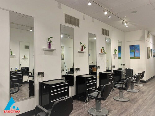 thiết kế thi công salon tóc