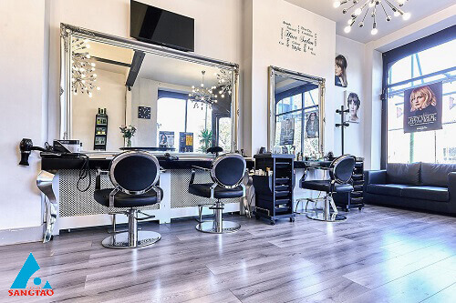 thiết kế thi công salon tóc