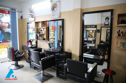 thiết kế thi công salon tóc