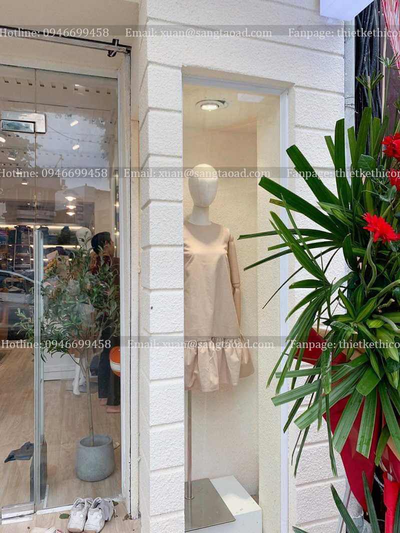 Thiết kế và thi công shop thời trang Orla