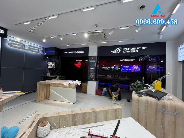 thiết kế thi công shop 