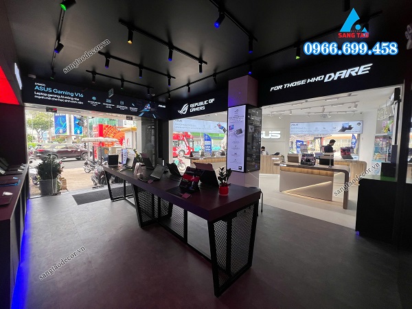 thiết kế thi công shop phong vũ quận 3 chuyên nghiệp