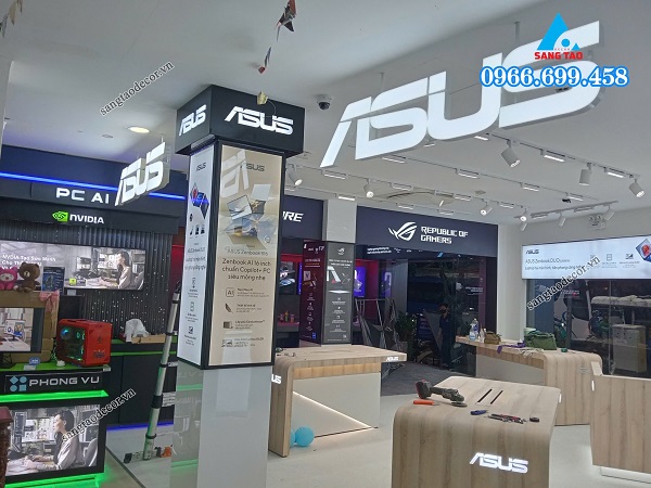 thiết kế shop phong vũ quận 3